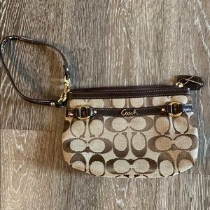Small Coach Wristlet